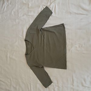 L.L. Bean Olive Green 3/4th Sleeve Tee